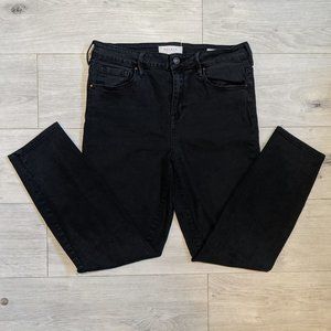 Pac Sun Black Distressed High Rise Skinniest Ankle Jeans 29